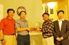 On the photo from left: Chairman Gary Mao (AV tech), Jin Ma, VP and Prof  and Dean Mr. Yan from BeiDa, and Dr. Hu. President (UCCEA) Mrs. AiBing Wang (from NY) called in and excused for the meeting