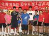 center with 'air' t-shirt is Jin Ma. left side in the photo is Damien Provost from France won $300; Dr. Hu (one of sponsors) ; our club President Jean Sze and 4th place winner Rich D.; right side is Mr. Peng Yin from China won Dell Laptop ; Allen Wang won